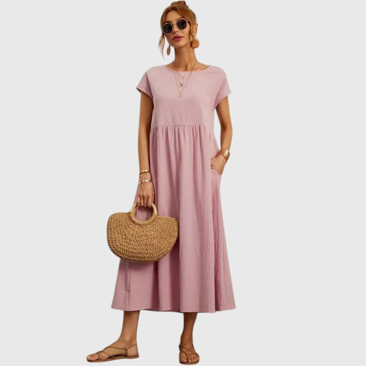 Clara | Comfortable Midi Dress